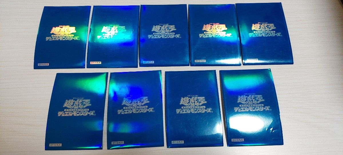 中古 遊戯王 公式スリーブ 初期ロゴ 薄い青 薄いブルー 19枚｜Yahoo