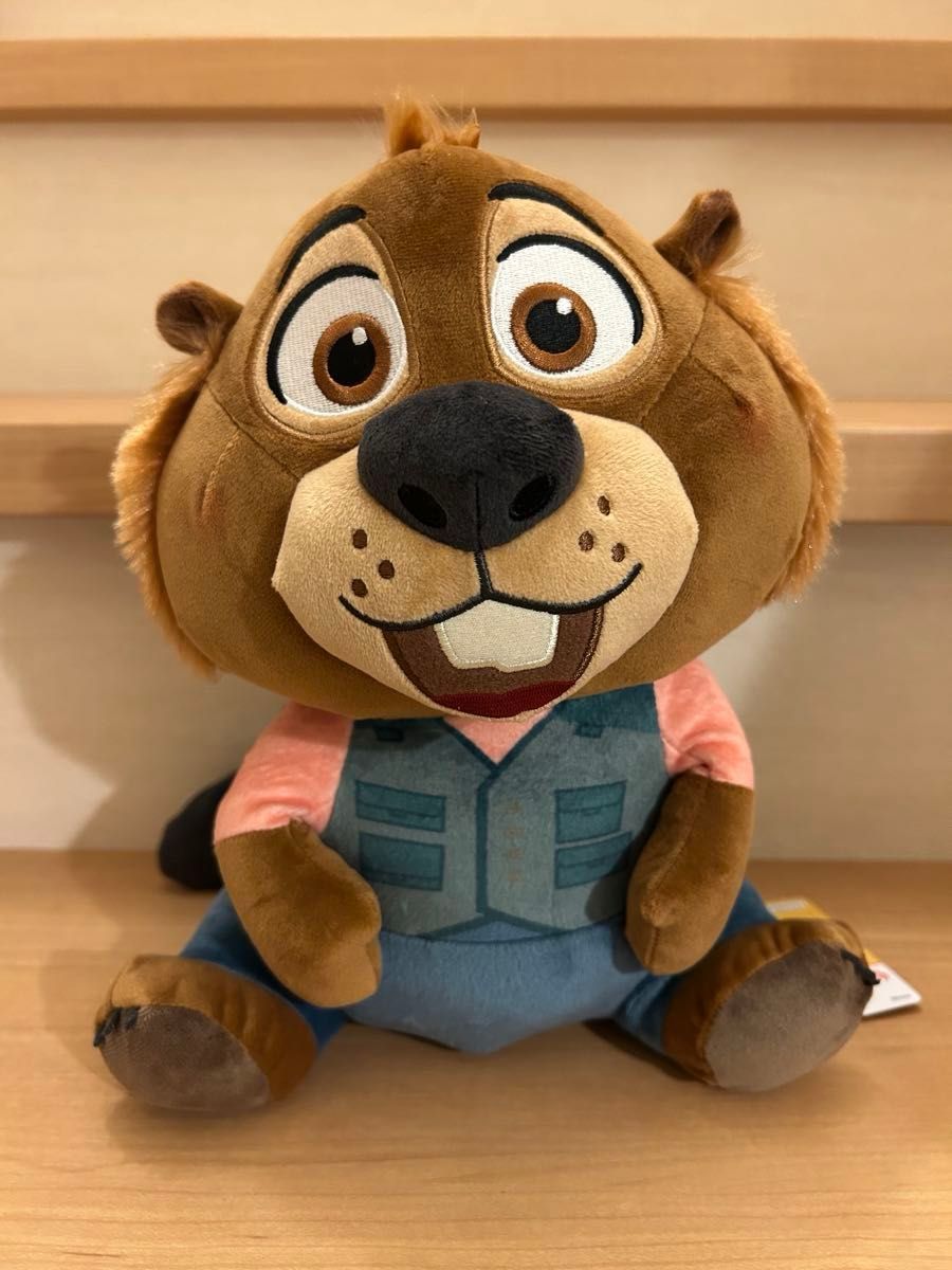 新品タグ付き］ズートピア2 FukuFuku V-BIG ぬいぐるみ パウバート ＋