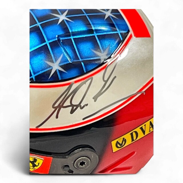 ミハエル・シューマッハ直筆サイン入 フェラーリ時代 1996 1/2