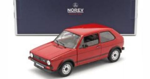 ノレブ 188472 1/18 VW ゴルフ GTI 1976 レッド - ミニチャンプス専門