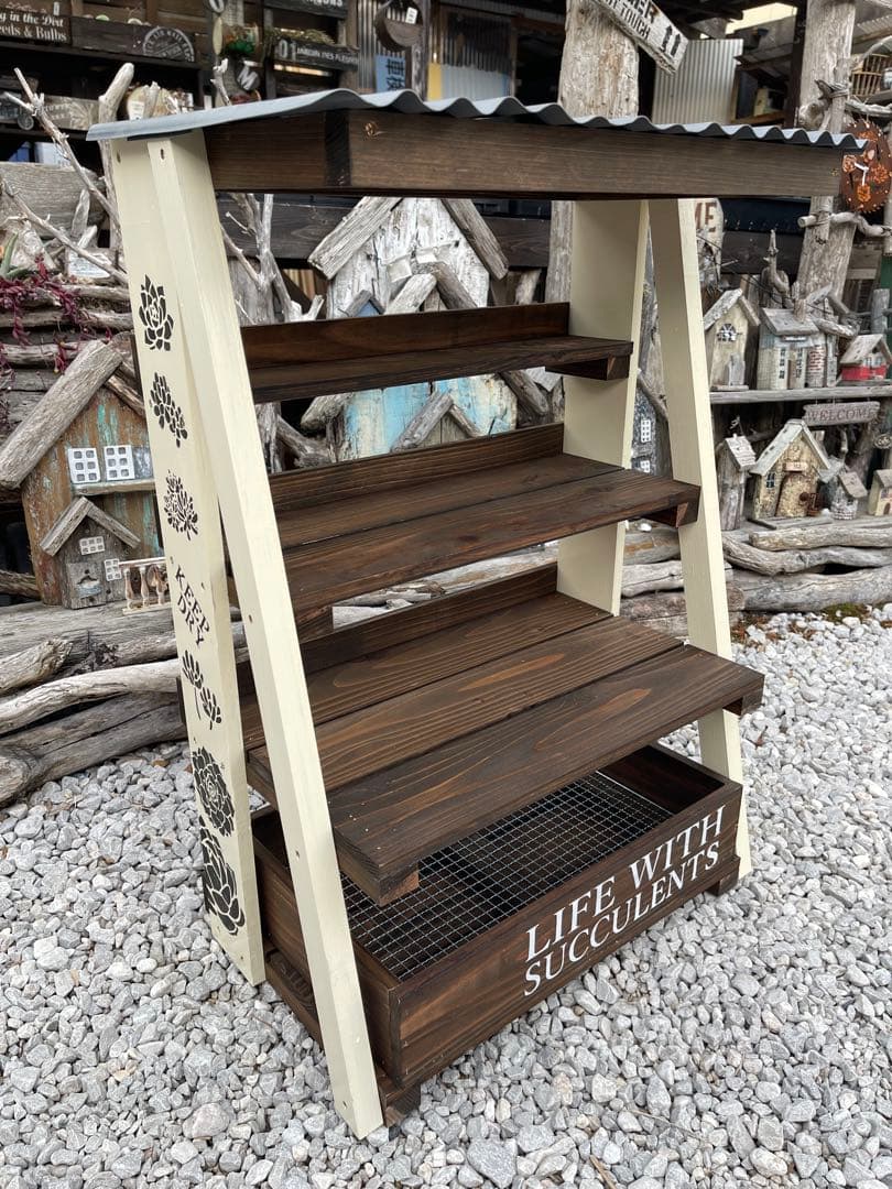 多肉植物棚　GAI-T51（棚＋トレー） 楽天市場】水受けトレー付植物棚 ガベラック 植物棚 アガベ 塊根植物