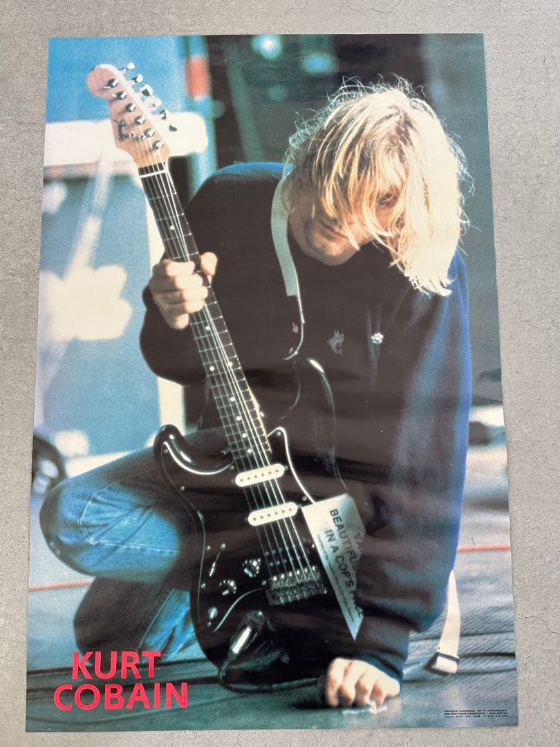 Nirvana  Cobain live ポスター 2024 NIRVANA UNPLUGGED POSTER KURT COBAIN NEW 24x36 FREE SHIPPING