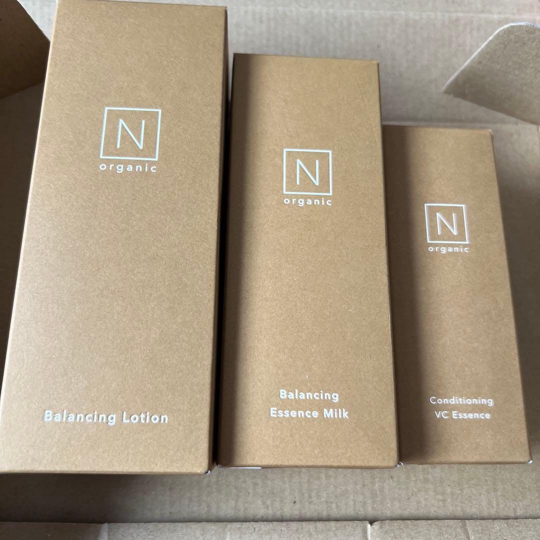Nオーガニック　バランシングローション、ミルク、VCエッセンス　3点 楽天市場】【公式】 N organic Basic バランシング ローション ミルク