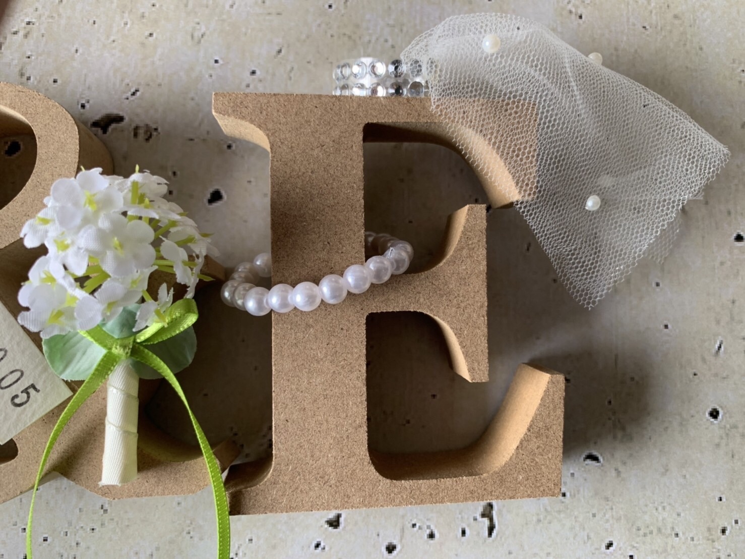 イニシャルオブジェ 結婚式 - SMILE©️RAFT GALLERY | minne byGMO